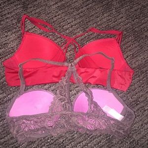 Pink Victorious Secret bras
